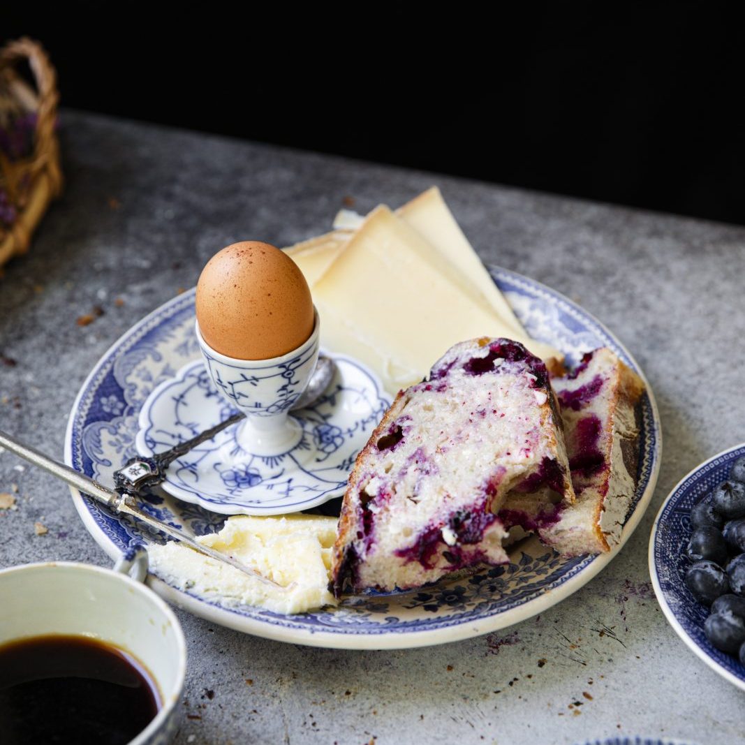 blueberry lemon sourdough