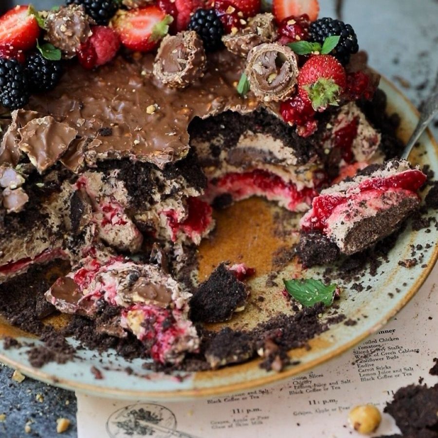 chocolate hazelnut cheesecake 2